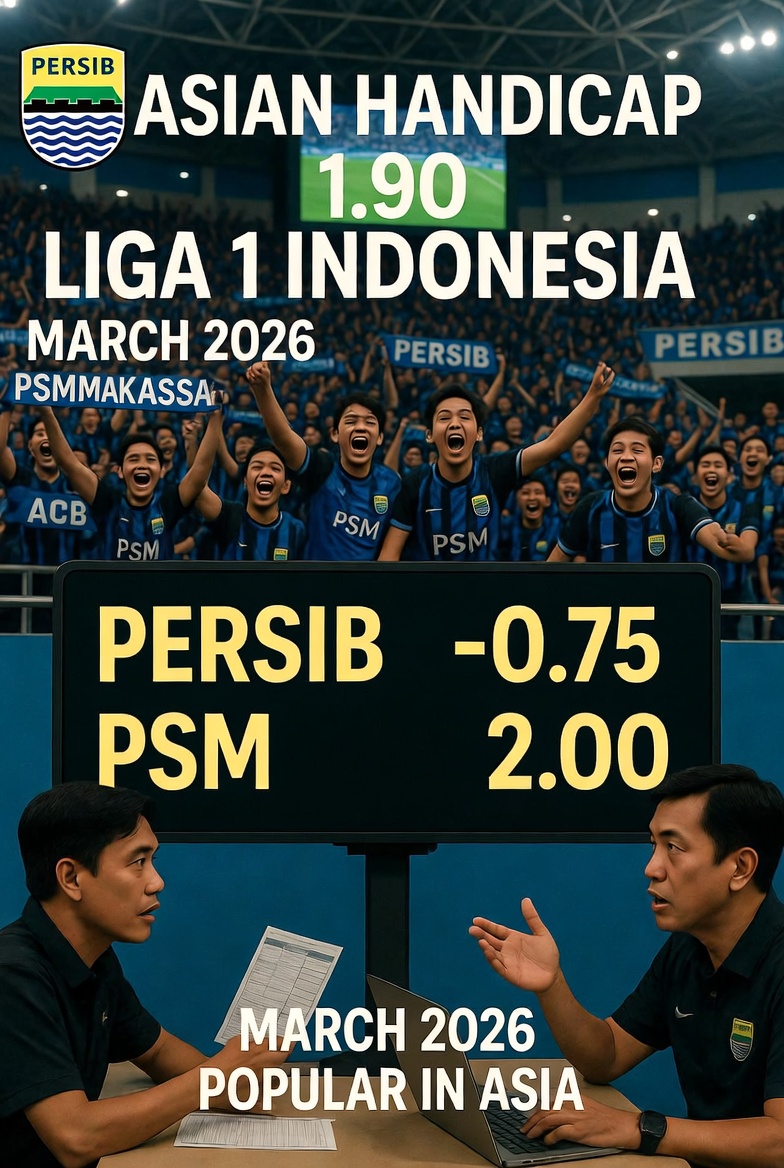 Pasaran Handicap Liga 1 Indonesia 2025/2026 Masih Didominasi Tim Besar, Persebaya & Persib Jadi Favorit Handicap Tinggi